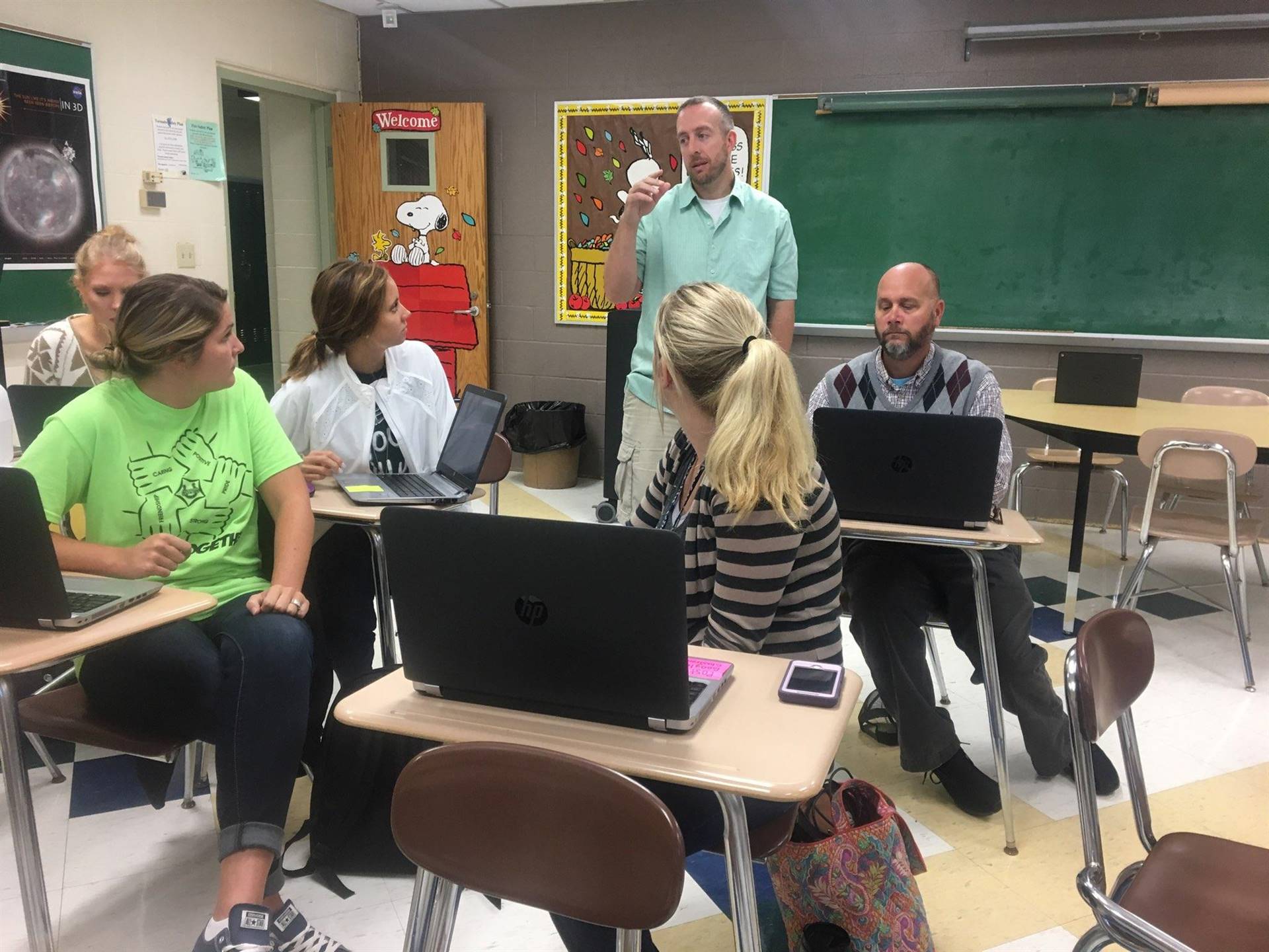 Staff technology integration training