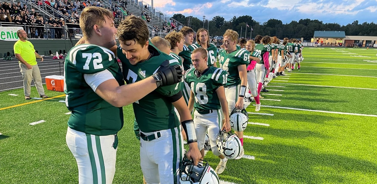 Fall senior night