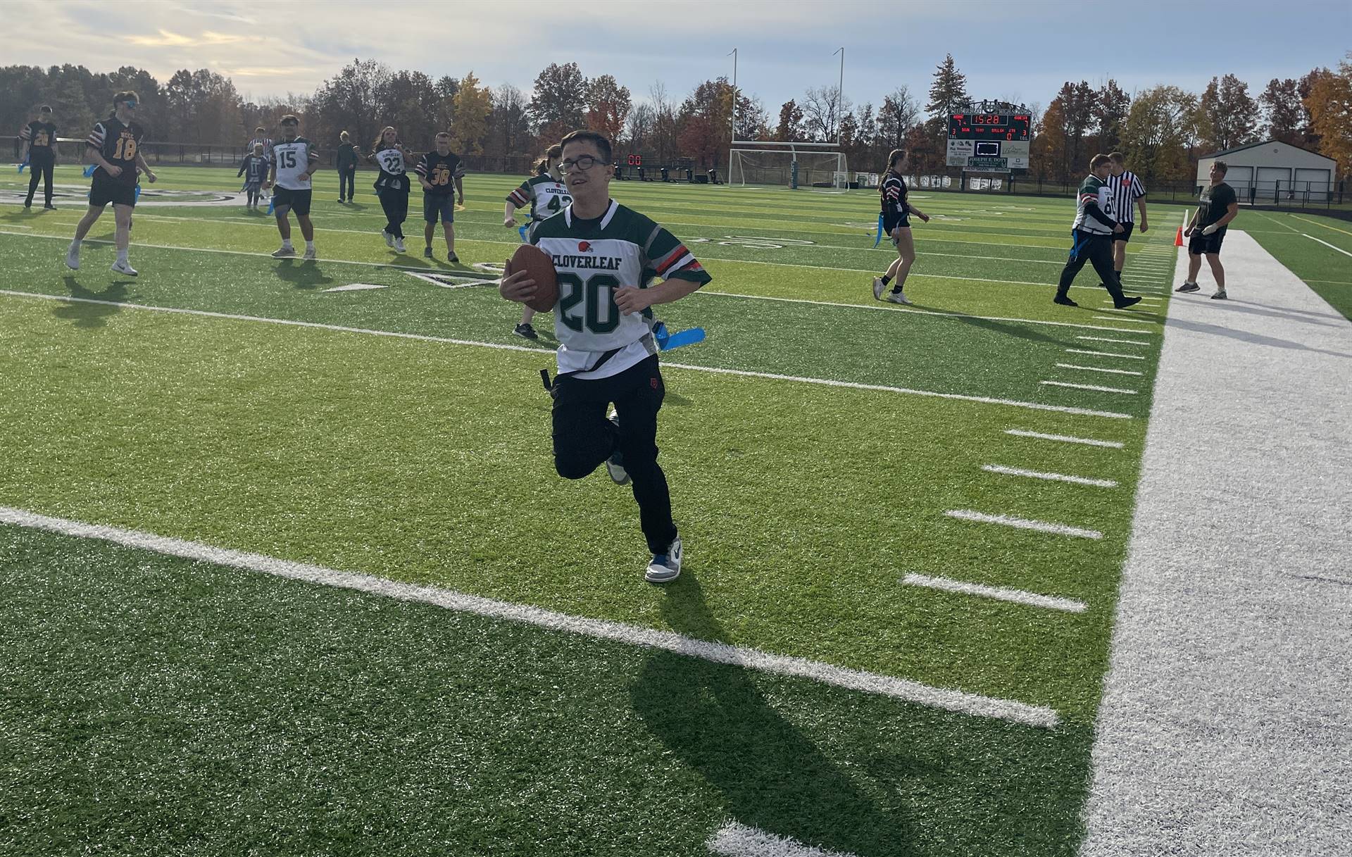 Unified Sports flag football